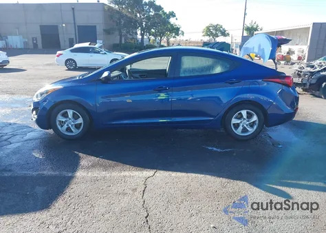 2015 Hyundai Elantra Se из США, поврежденный, VIN 5NPDH4AEXFH560857
